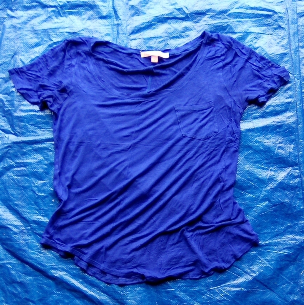 Rebellious One Blue Casual Top
